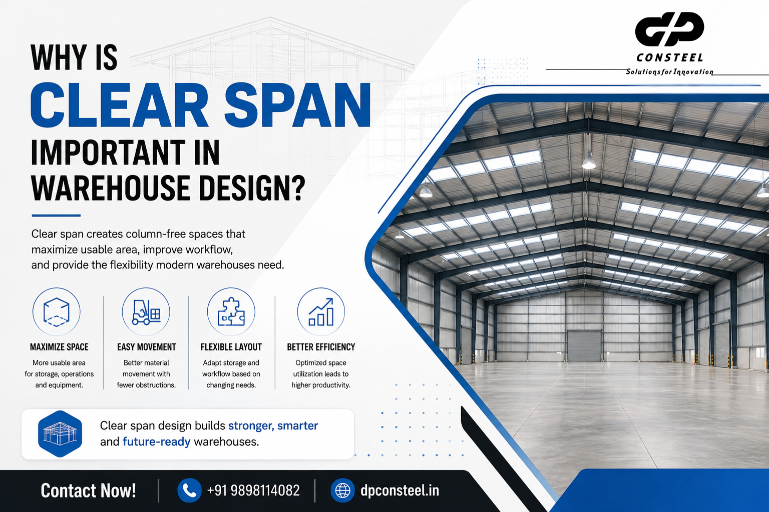Why Is Clear Span Important in Warehouse Design?